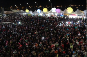 Mais de 50 mil pessoas prestigiaram os shows da Vinhuva Fest
